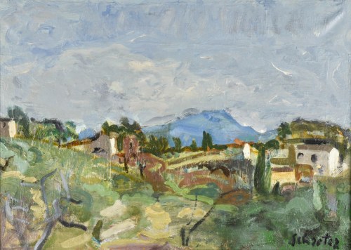 Zygmunt SCHRETER / SZRETER (1886-1977), Pejzaż francuski