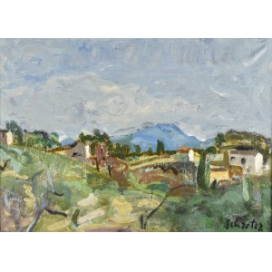 Zygmunt SCHRETER / SZRETER (1886-1977), Paesaggio francese