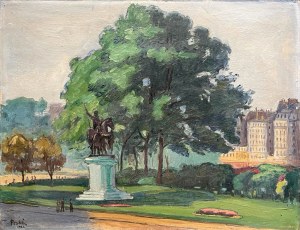 Jean PESKÉ (1870-1949), Parisian Landscape, 1921