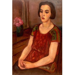 Henri EPSTEIN (1891-1944), Ritratto della moglie dell'artista Suzanne Dorignac, 1926 ca.