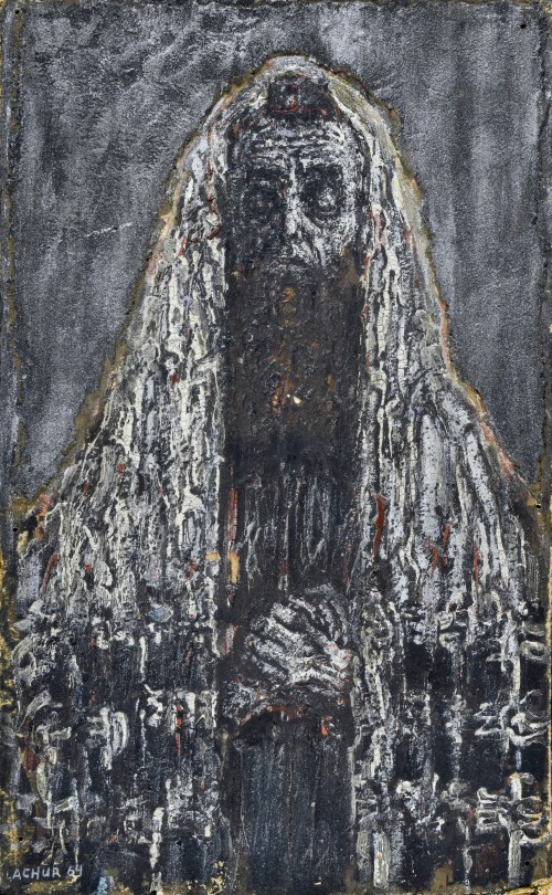 Maciej LACHUR (1927-2008), Modlący się Żyd, 1964