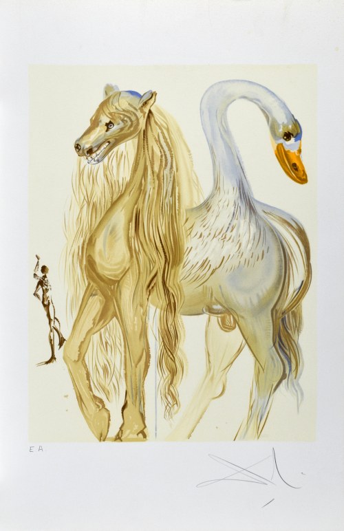 Salvador DALI (1904-1989), Les Chevaux Daliniens, 1984