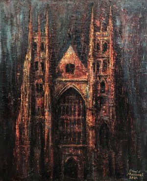 Dawid Masionek, Świecąca w mroku (Katedra Kanterberyjska), 2024