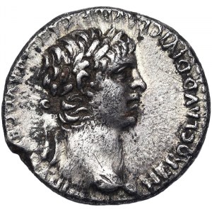 Monety rzymskie, Imperium, Neron (54-68 n.e.), Hemidrachm n.d., Cezarea-Euzebia