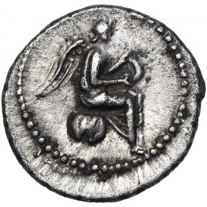 Römische Münzen, Kaiserreich, Nero (54-68 n. Chr.), Hemidrachme n.d., Caesarea-Eusebia