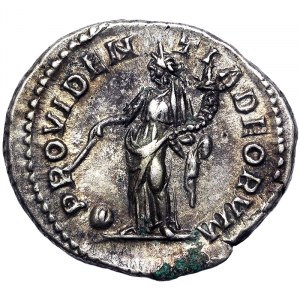 Římské mince, Říše, Macrinus (217-218 n.l.), Denár n.d., Řím