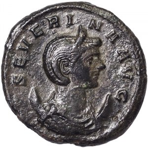 Römische Münzen, Kaiserreich, Severina (270-275 n. Chr.), Antoninianus n.d., Rom