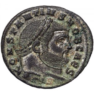 Monnaies romaines, Empire, Constance Ier Chlore (293-305 ap. J.-C.), Follis n.d., Siscia