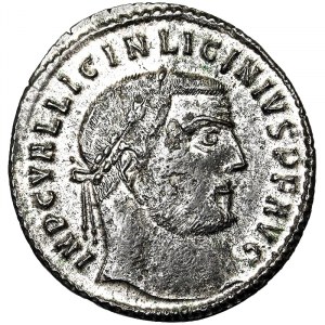 Römische Münzen, Kaiserreich, Licinius I (308-324 n. Chr.), Follis n.d., Heraclea