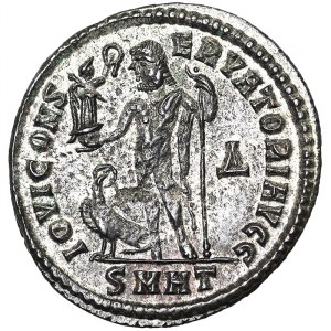 Römische Münzen, Kaiserreich, Licinius I (308-324 n. Chr.), Follis n.d., Heraclea