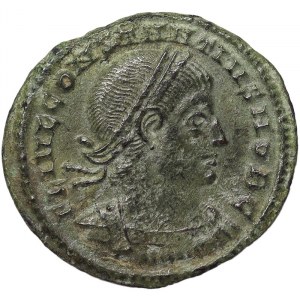 Römische Münzen, Kaiserreich, Constantius II (337-361 n. Chr.), Follis n.d., Siscia