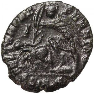Römische Münzen, Kaiserreich, Constantius II (337-361 n. Chr.), Bronze Centennionalis n.d., Siscia