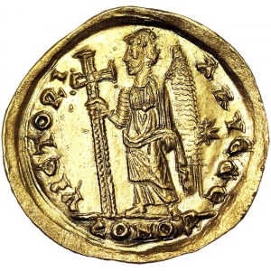 Monnaies romaines, Empire, Marcianus (450-457 AD), Solidus n.d., Constantinople