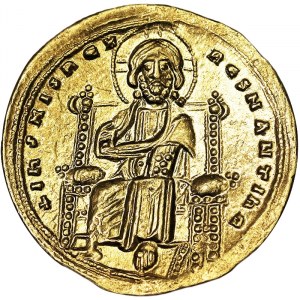 Monnaies romaines, Empire romain d'Orient (Empire byzantin), Romanus III Agryrus (1028-1034 apr. J.-C.), Histamenon s.d., Constantinople