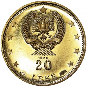 Albania, Repubblica Popolare Socialista (1945-1990), 20 Leke 1970