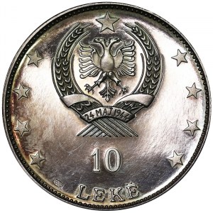 Albania, Repubblica Popolare Socialista (1945-1990), 10 Leke 1968