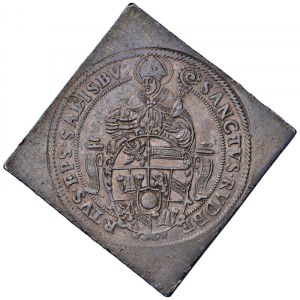 Österreich, Salzburg, Wolf Dietrich Raitenau (1587-1612), 2 Taler Klippe 1593, Salzburg