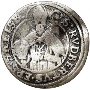 Austria, Salzburg, Maximilian Gandolph Von Künburg (1622-1687), 3 Kreuzer 1681, Salzburg