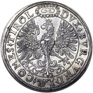 Austria, Święte Cesarstwo Rzymskie (800/962 - 1806), Leopold V, arcyksiążę Austrii (1619-1632), 2 Taler 1626, Hall