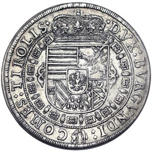 Austria, Sacro Romano Impero (800/962 - 1806), Leopoldo V, arciduca d'Austria (1619-1632), Taler 1632, Hall