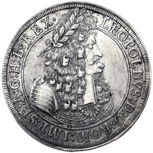 Austria, Sacro Romano Impero (800/962 - 1806), Leopoldo I, Sacro Romano Imperatore (1657-1705), Taler 1695, Hall