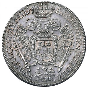 Austria, Sacro Romano Impero (800/962 - 1806), Carlo VI, Sacro Romano Imperatore (1711-1740), 1/2 Taler n.d., Hall
