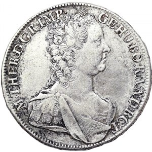 Austria, Święte Cesarstwo Rzymskie (800/962 - 1806), Maria Teresa, Święta Cesarzowa Rzymska (1740-1780), Taler 1761, Kremnitz
