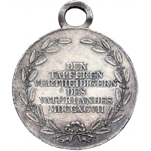 Austria, Święte Cesarstwo Rzymskie (800/962 - 1806), Franciszek II, Święty Cesarz Rzymski (1792/1804), medal 1797