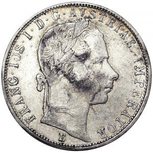 Austria, Austro-Hungarian Empire, Franz Joseph I (1848-1916), 1 Gulden 1858, Karlsburg