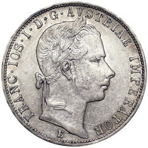 Austria, Austro-Hungarian Empire, Franz Joseph I (1848-1916), 1 Gulden 1858, Karlsburg