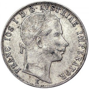 Austria, Impero austro-ungarico, Francesco Giuseppe I (1848-1916), 1 Gulden 1863, Karlsburg