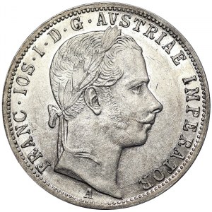 Austria, Impero austro-ungarico, Francesco Giuseppe I (1848-1916), 1 Gulden 1865, Vienna