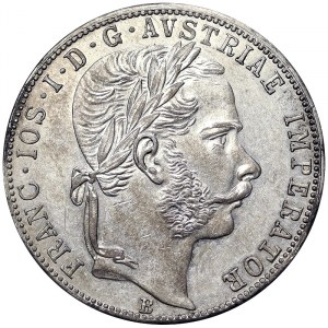 Österreich, Österreichisch-Ungarische Monarchie, Franz Joseph I. (1848-1916), 1 Gulden 1867, Kremnitz