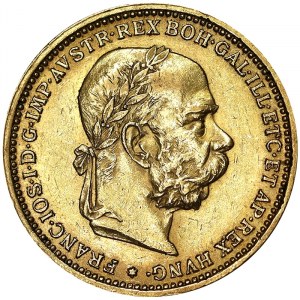 Austria, Austro-Hungarian Empire, Franz Joseph I (1848-1916), 20 Corona 1902, Vienna