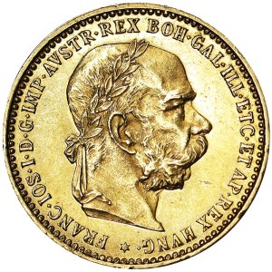 Austria, Austro-Hungarian Empire, Franz Joseph I (1848-1916), 10 Corona 1896, Vienna