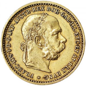 Austria, Austro-Hungarian Empire, Franz Joseph I (1848-1916), 10 Corona 1905, Vienna