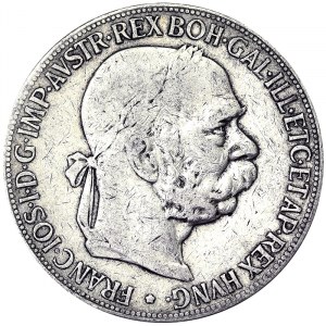 Österreich, Österreichisch-Ungarische Monarchie, Franz Joseph I. (1848-1916), 5 Corona 1900, Wien