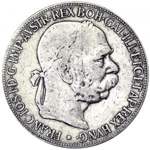 Rakousko, Rakousko-Uhersko, František Josef I. (1848-1916), 5 Corona 1900, Vídeň