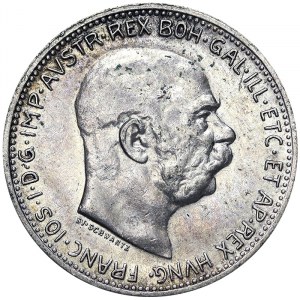 Österreich, Österreichisch-Ungarische Monarchie, Franz Joseph I. (1848-1916), 1 Corona 1914, Wien