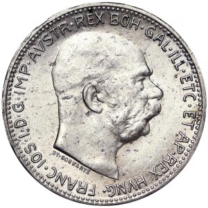 Rakúsko, Rakúsko-Uhorsko, František Jozef I. (1848-1916), 1. koruna 1915, Viedeň