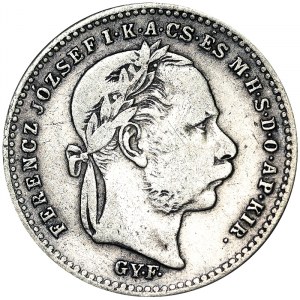 Rakousko, Rakousko-Uhersko, Franz Joseph I (1848-1916), 20 Krajczar 1870, Karlsburg