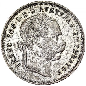 Austria, Austro-Hungarian Empire, Franz Joseph I (1848-1916), 10 Kreuzer 1872, Vienna