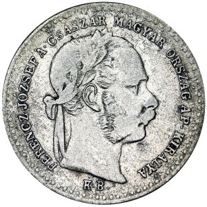 Österreich, Österreichisch-Ungarische Monarchie, Franz Joseph I. (1848-1916), 10 Krajczar 1869, Kremnitz