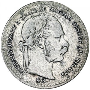 Rakousko, Rakousko-Uhersko, František Josef I. (1848-1916), 10 Krajczar 1869, Kremnice