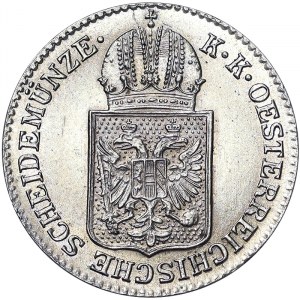 Austria, Austro-Hungarian Empire, Franz Joseph I (1848-1916), 6 Kreuzer 1849, Vienna