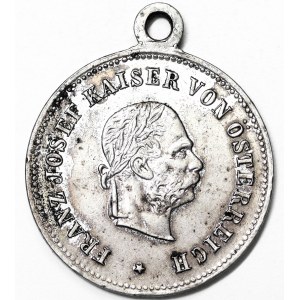 Rakúsko, Rakúsko-Uhorsko, František Jozef I. (1848-1916), medaila b.d.