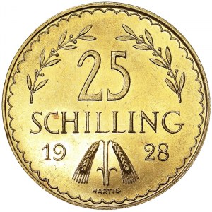 Rakúsko, prvá republika (1918-1938), 25 Schilling 1928, Viedeň