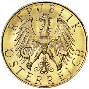 Austria, First Republic (1918-1938), 25 Schilling 1928, Vienna