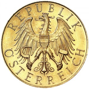 Autriche, Première République (1918-1938), 25 Schilling 1931, Vienne