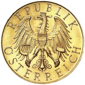 Austria, First Republic (1918-1938), 25 Schilling 1931, Vienna